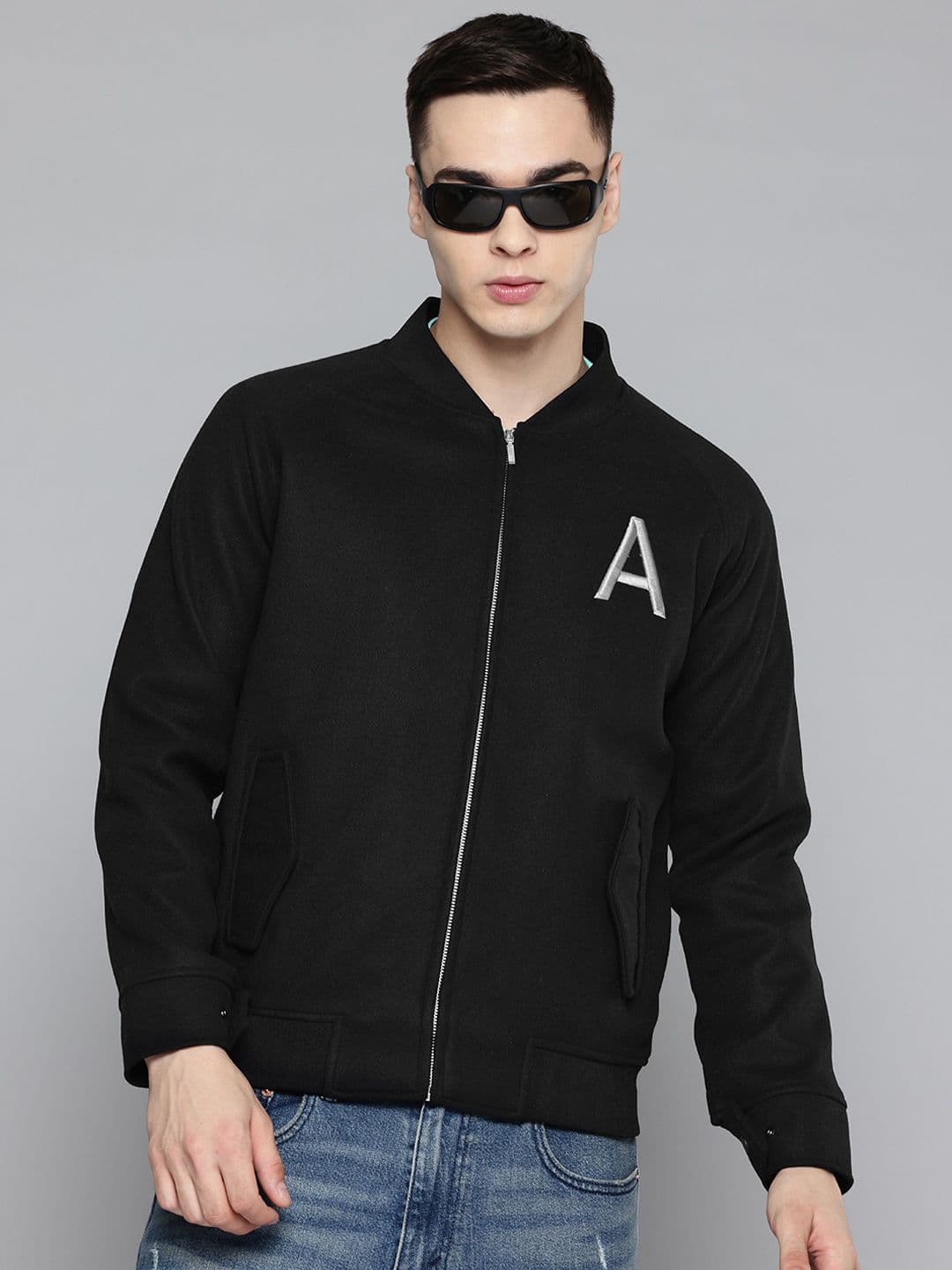 Aeropostale Embroidered Bomber Jacket - view 1