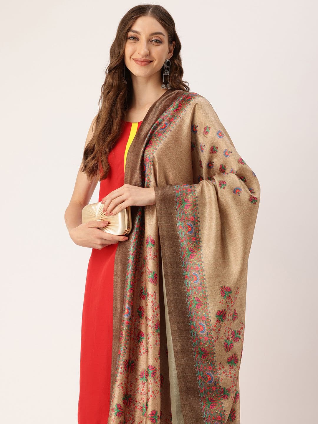 SANGAM PRINTS Ethnic Motifs Printed Dupatta - view 1