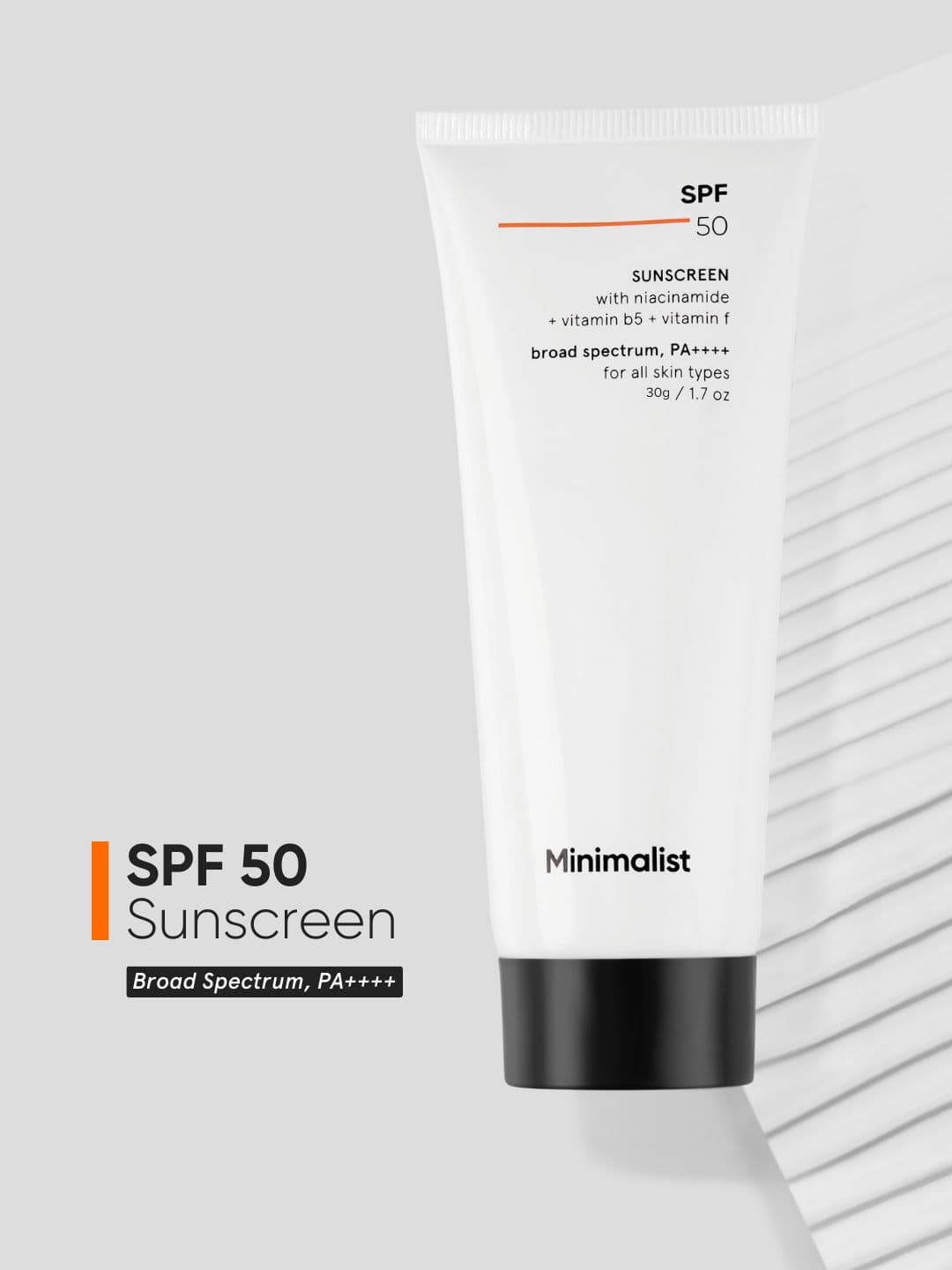 Minimalist SPF 50 Sunscreen With Niacinamide - 30g - view 1