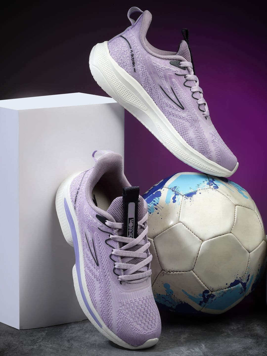 Action Women Mesh Running Non-Marking Shoes - view 1