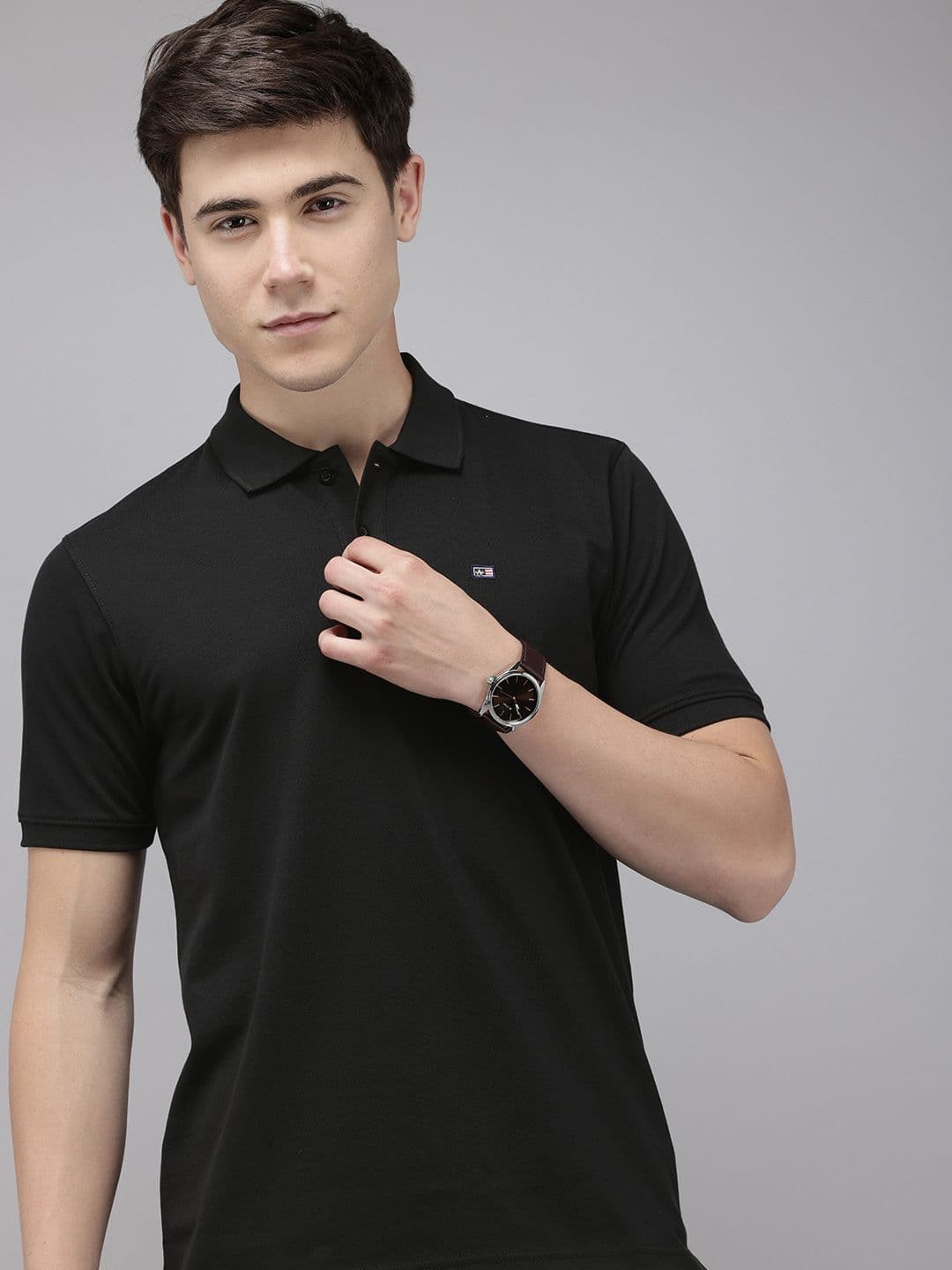Arrow Sport Regular Fit Polo Collar T-shirt - view 1