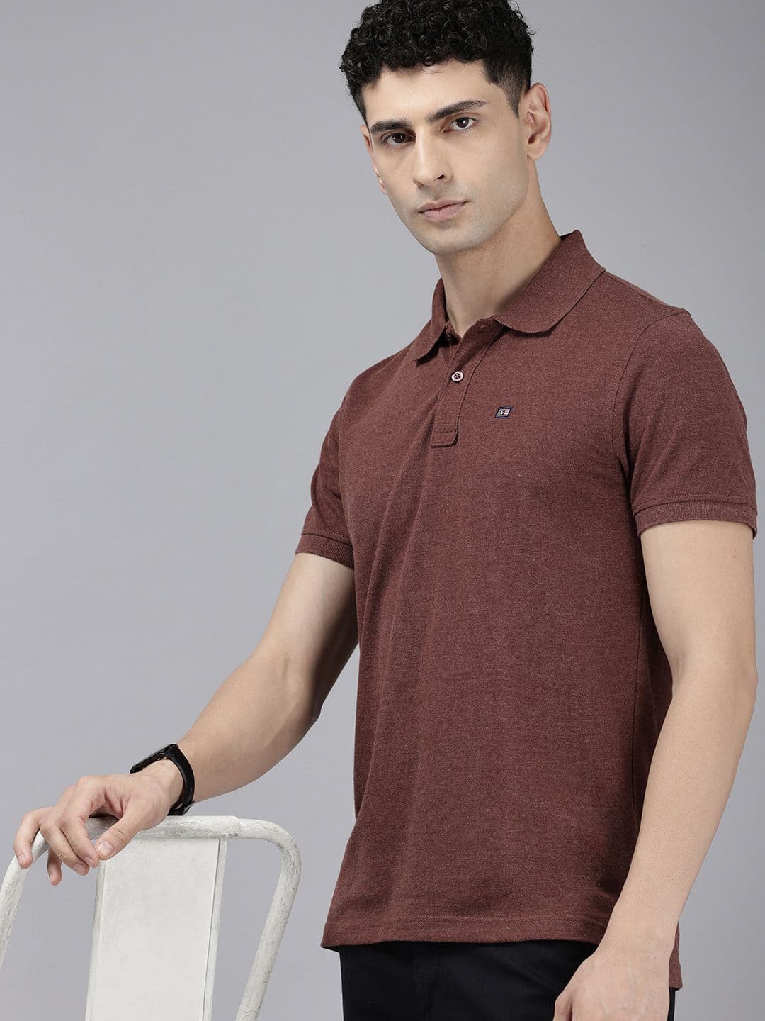Arrow Sport Regular Fit Polo Collar T-shirt - view 1