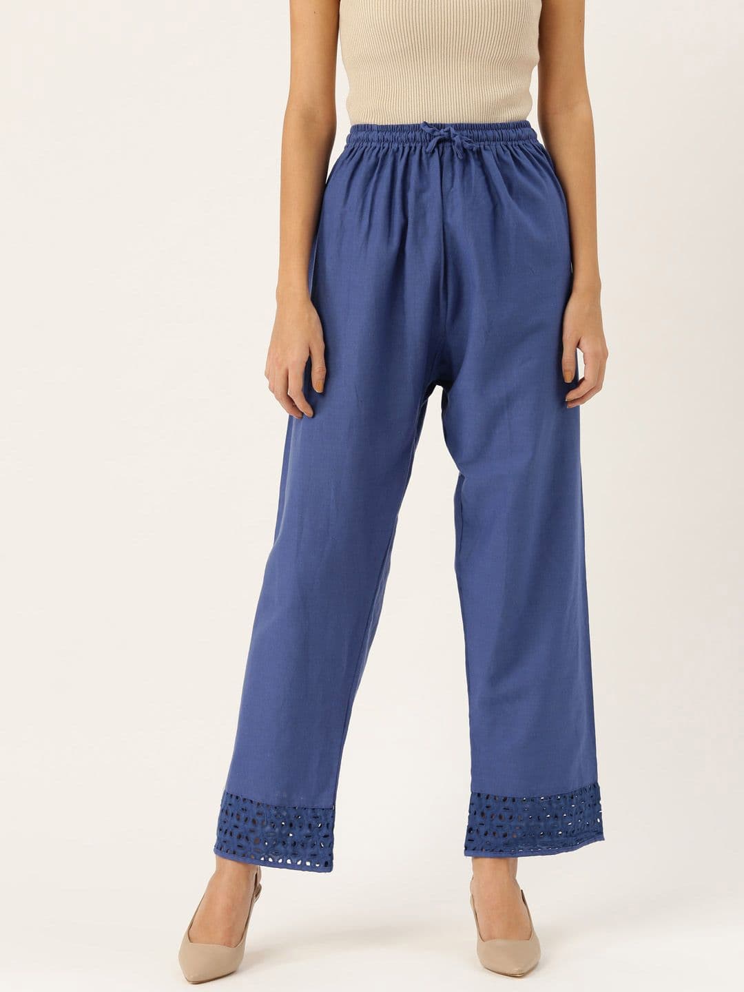 KALINI Women Ethnic Palazzos - view 1