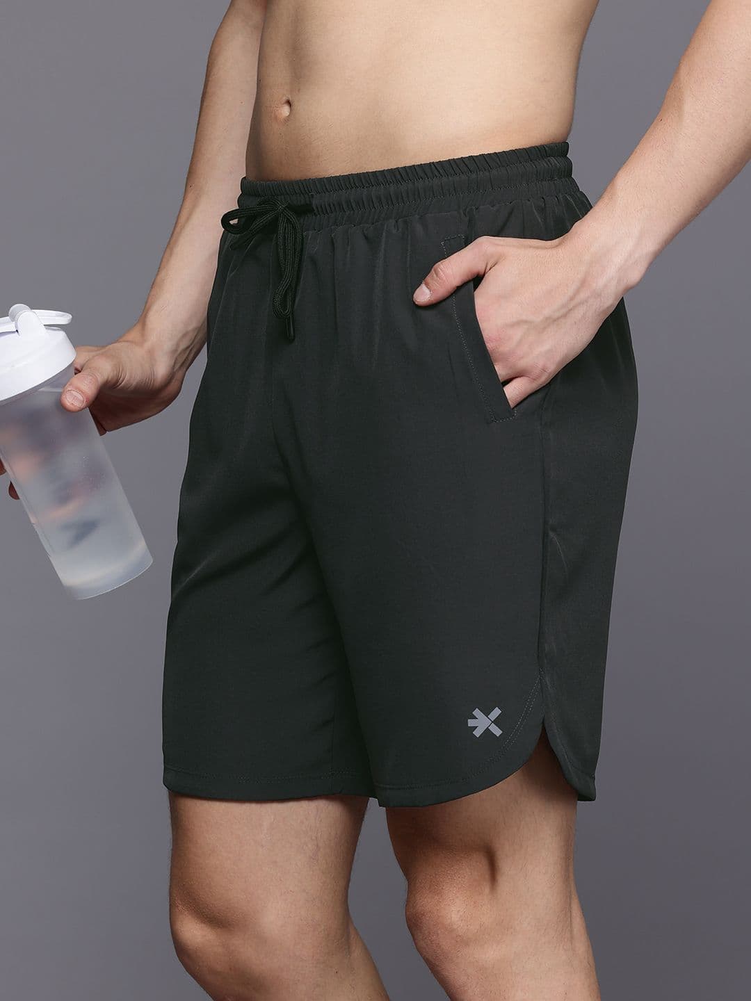 HRX by Hrithik Roshan Men Solid Running & Training Shorts - view 1