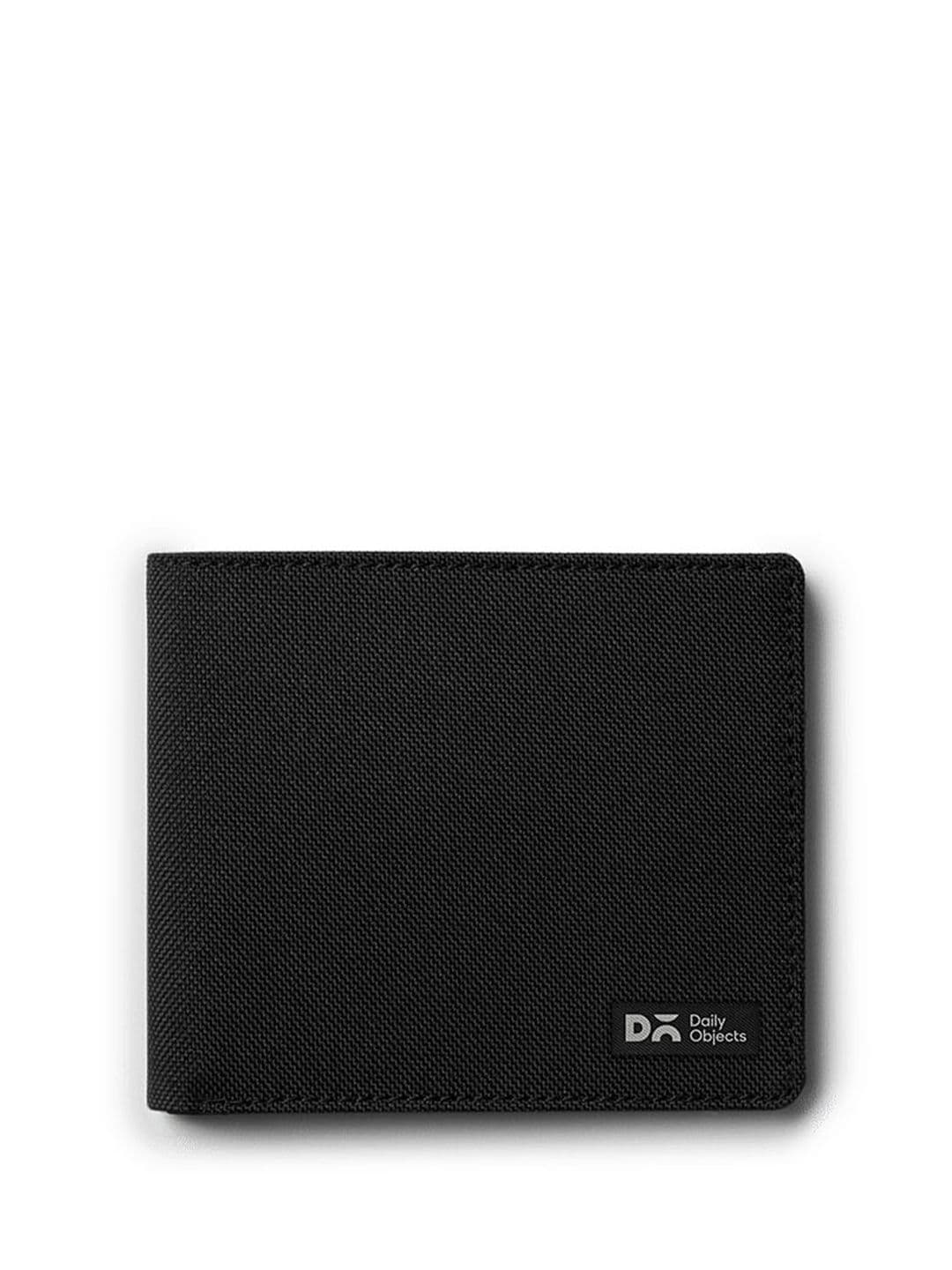 DailyObjects Black Ballistic Nylon Coin Classic Billfold Wallet - view 1