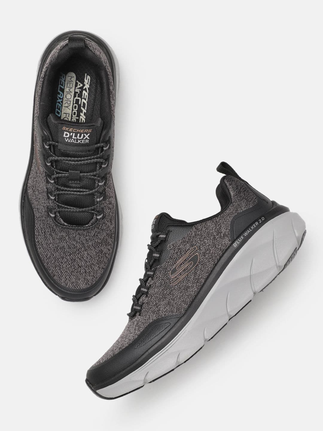 Skechers Men D'lux Walker 2.0 - Steadway Walking Shoes - view 1