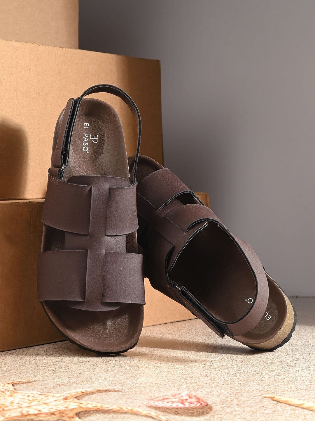 El Paso Men Comfort Sandals - view 1