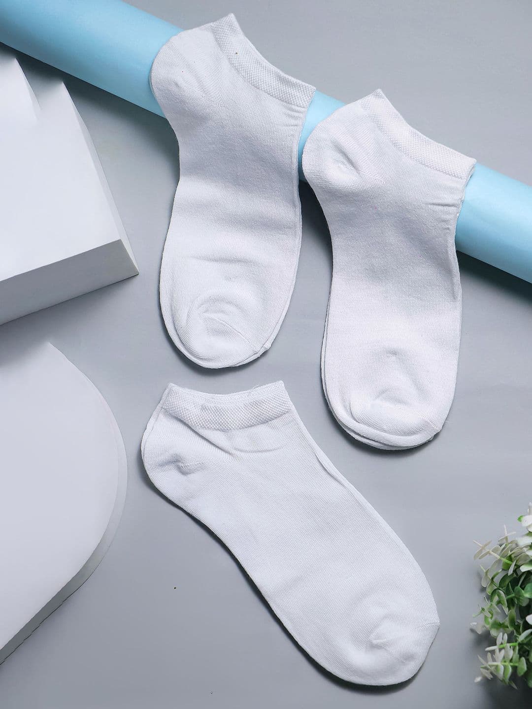 Brauch Pack Of 3 Cotton Ankle Length Socks - view 1
