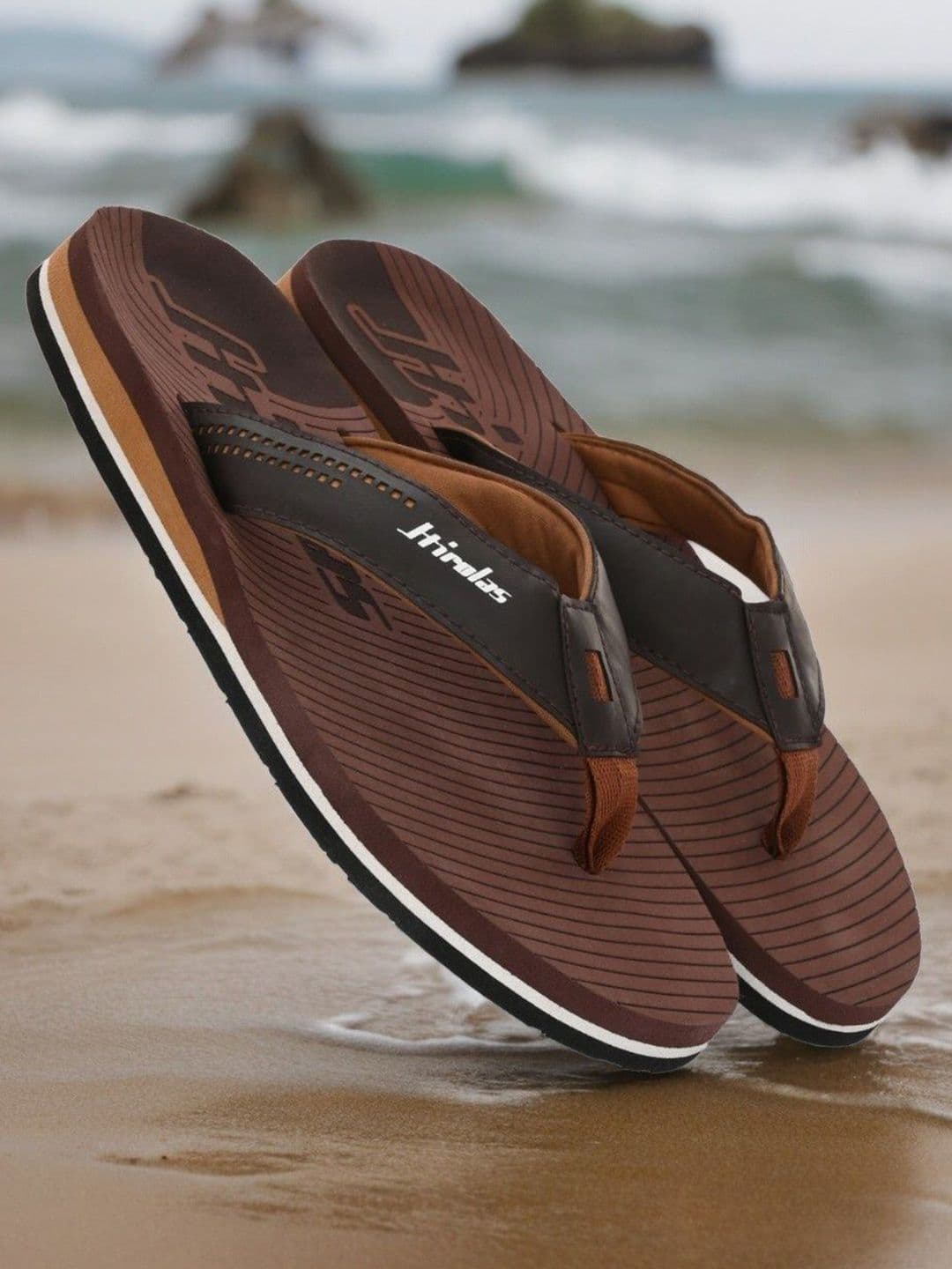 HIROLAS Men Lightweight Thong Flip-Flops - view 1