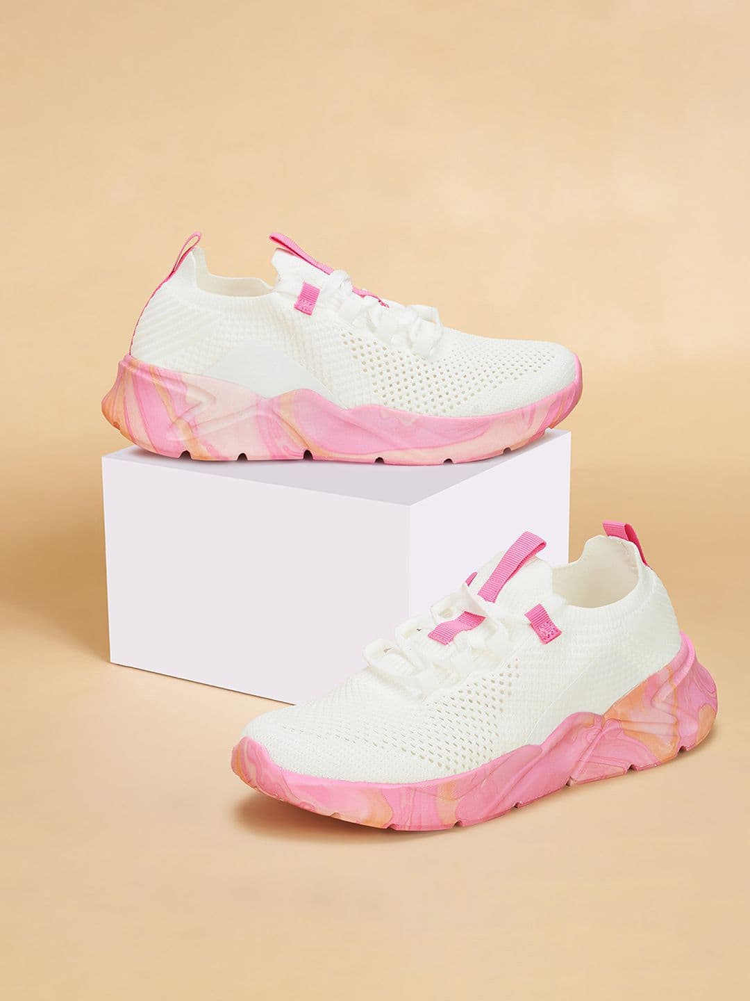 Forever Glam by Pantaloons Women Mesh Running Shoes - view 1
