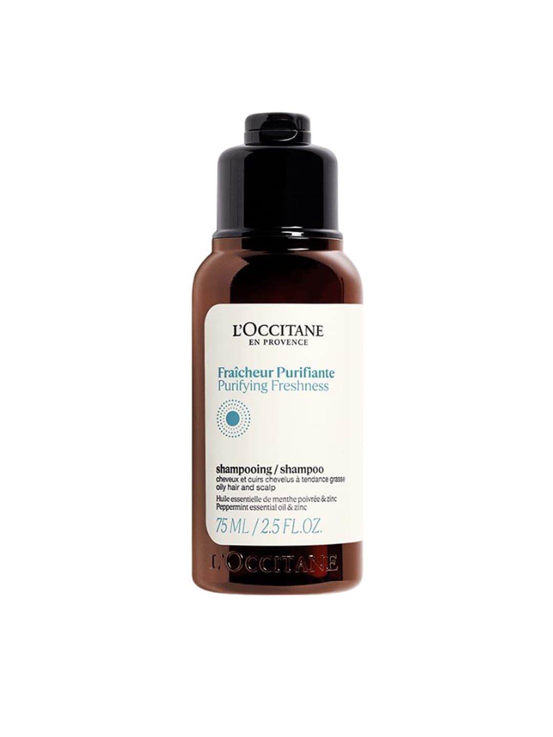 LOccitane en Provence Purifying Freshness Travel Size Shampoo With Peppermint & Zinc -75ml - view 1