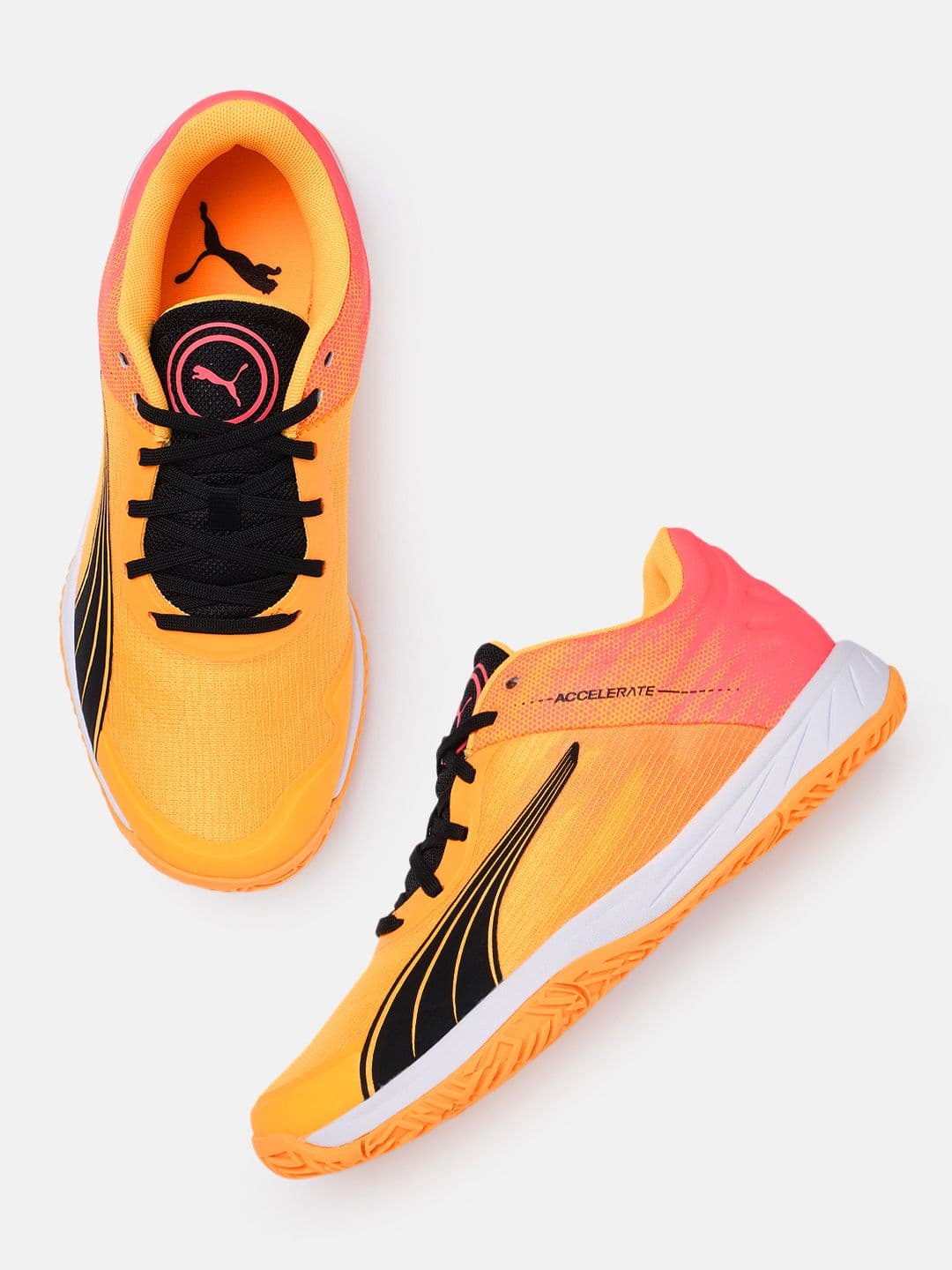 Puma Unisex Accelerate Turbo Volleyball Shoes - view 1