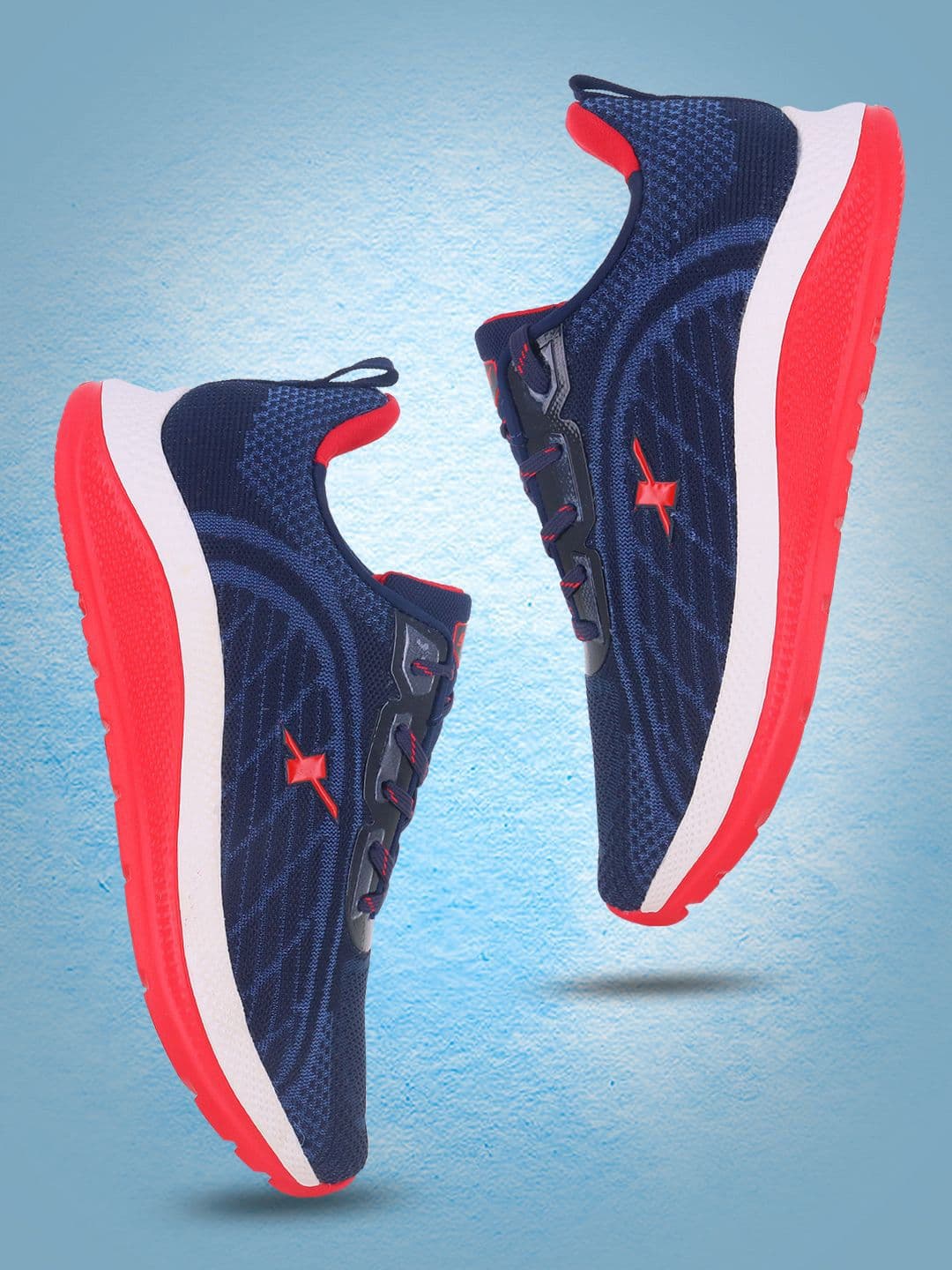 Sparx Men Textured Lace-Up Sports Shoes - view 1