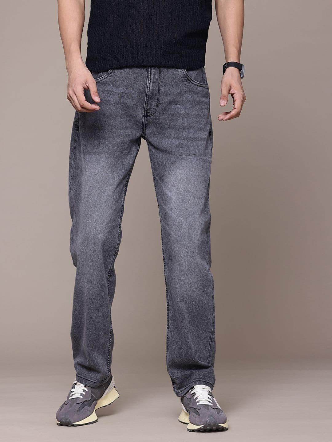 The Roadster Lifestyle Co. Light Fade Stretchable Jeans - view 1