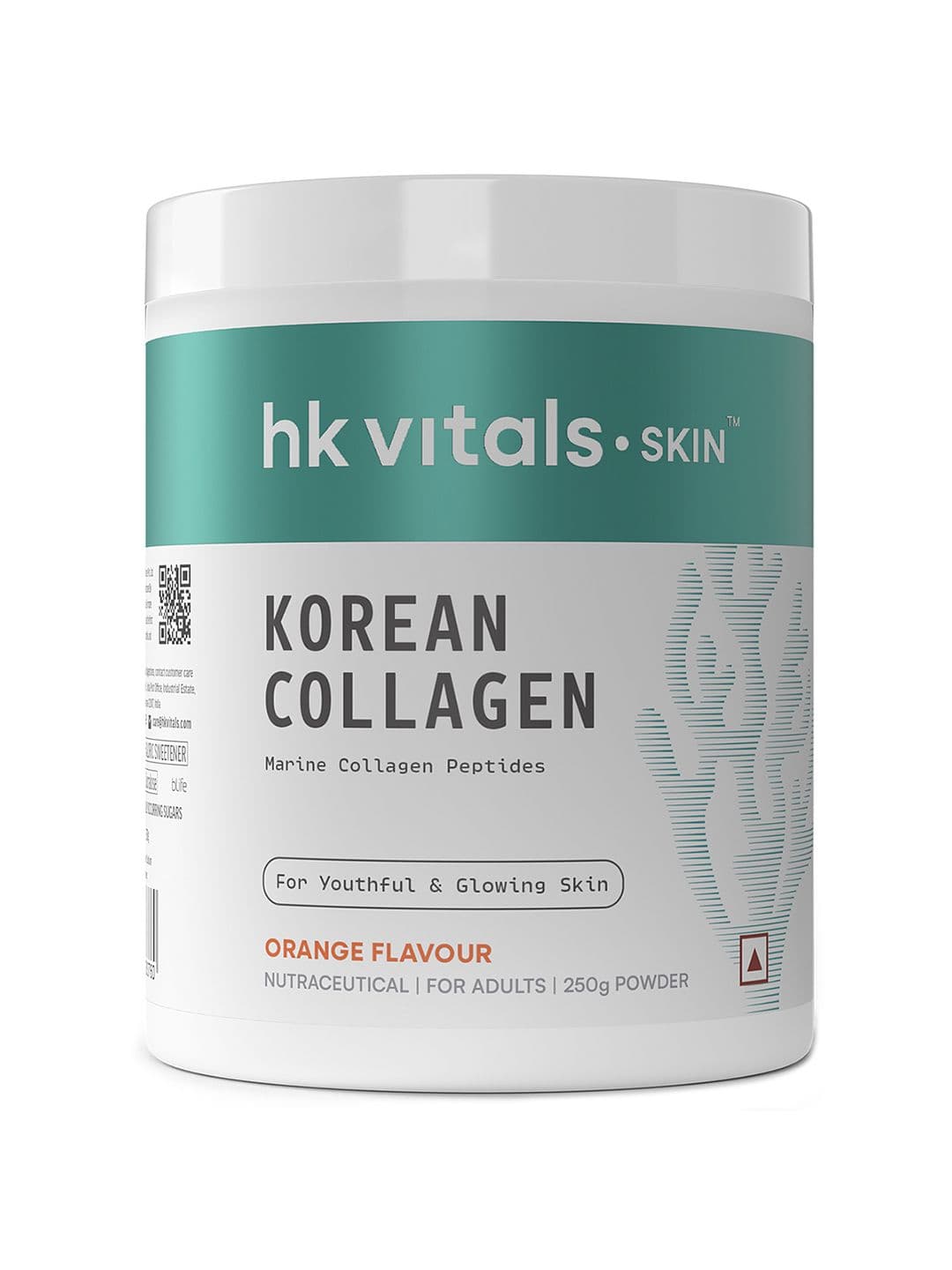 HK VITALS Pure Korean Skin Marine Collagen Powder- Orange Flavour - 250 g - view 1