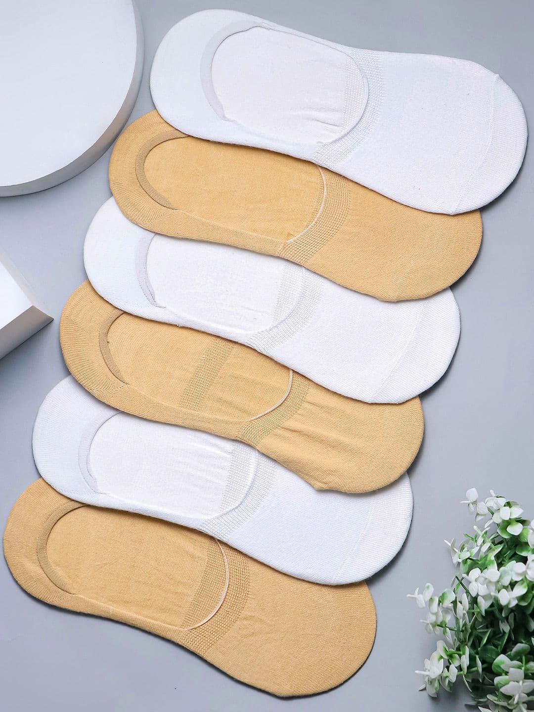 Brauch Pack Of 6 Shoe-liner-Length Socks - view 1