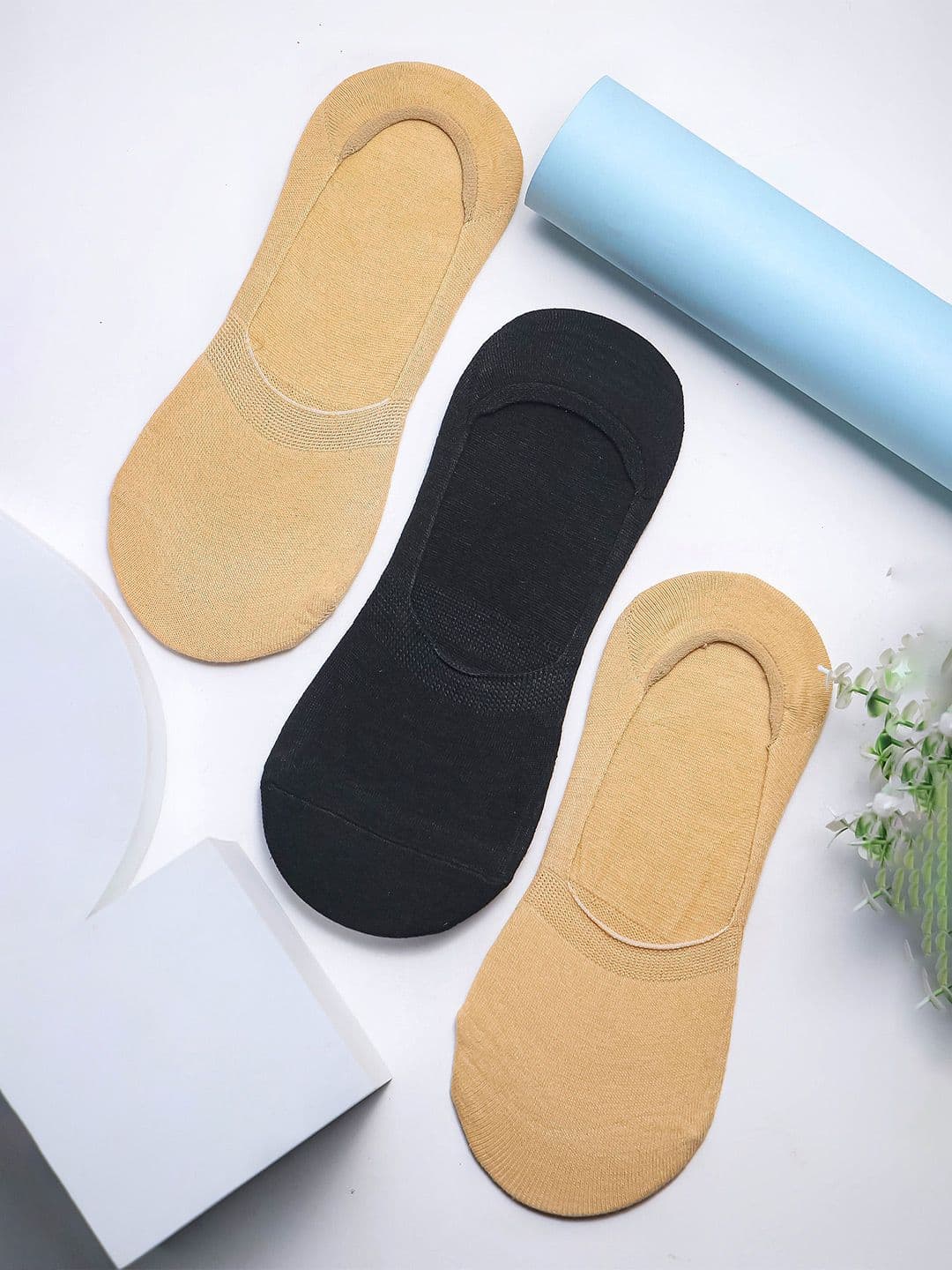 Brauch Pack Of 3 Shoe-Liners Socks - view 1