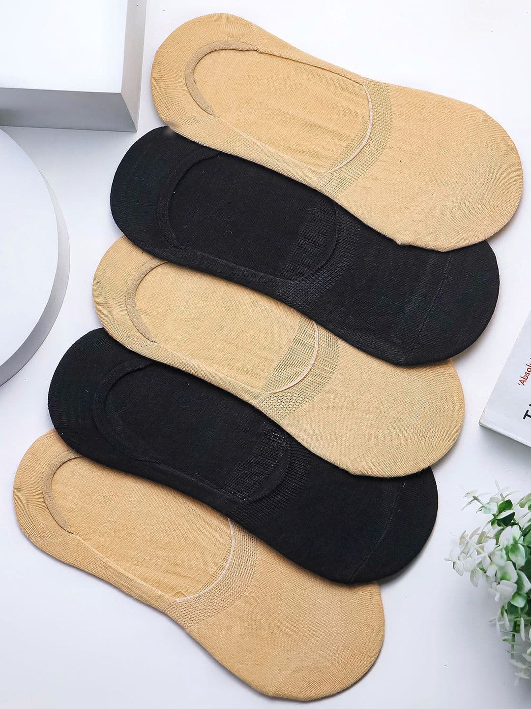 Brauch Pack Of 5 Shoe-liner-Length Socks - view 1