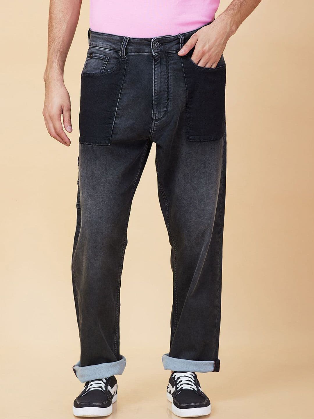 Being Human Men Anti fit Light Fade Jeans - view 1