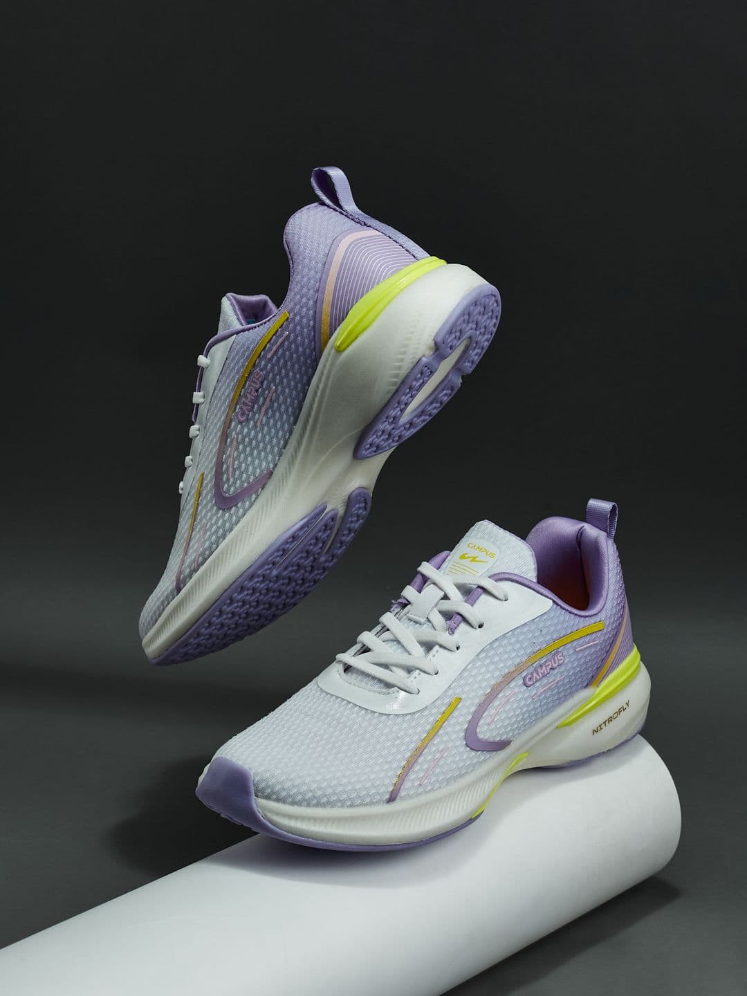 Campus Women REVI Mesh Running Non-Marking Shoes - view 1