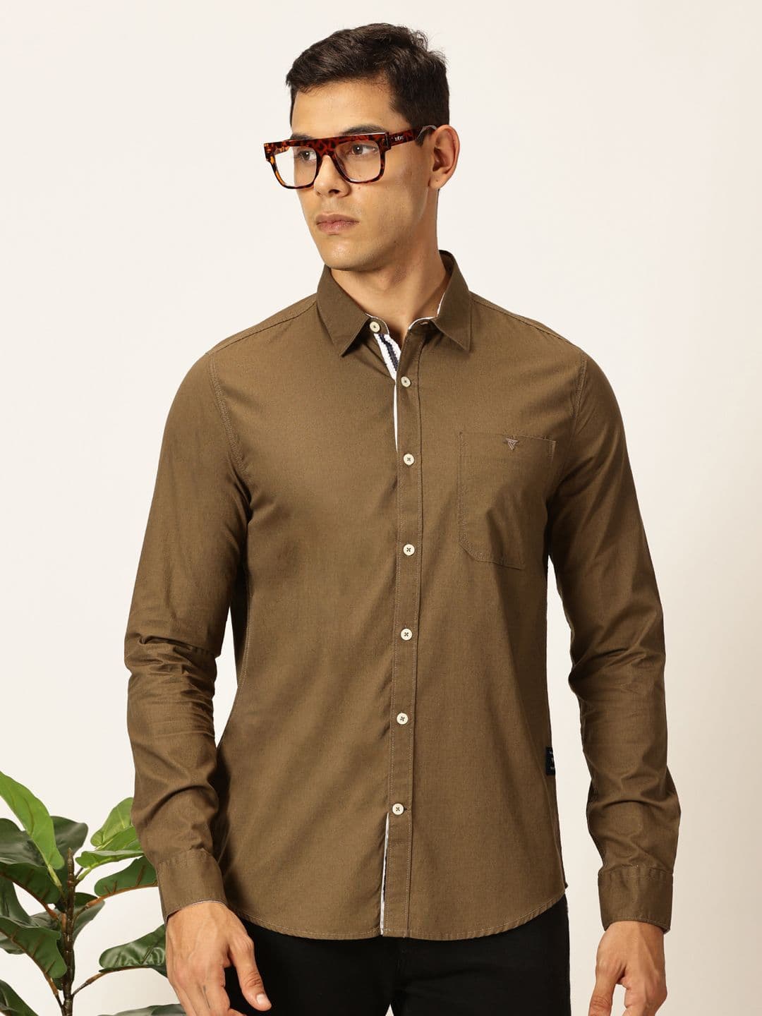 Thomas Scott Men Premium Opaque Casual Shirt