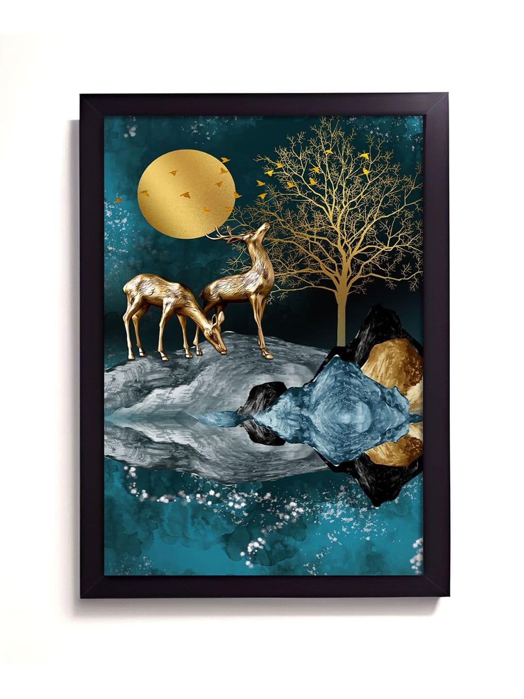 RANDOM Blue & Yellow Birds & Animals Wall Art - view 1