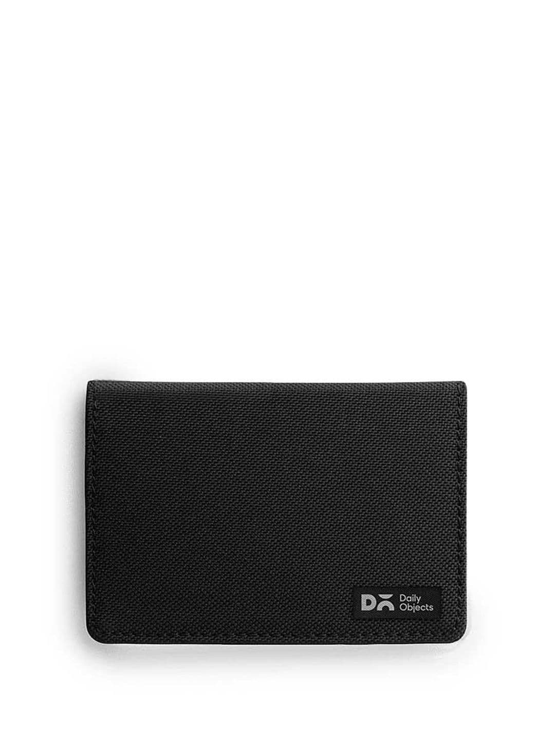 DailyObjects Black Ballistic Nylon Card Wallet - view 1