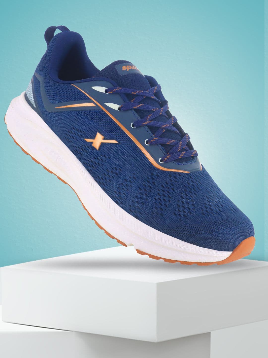 Sparx Men Mesh Lace-Up Sports Shoes - view 1