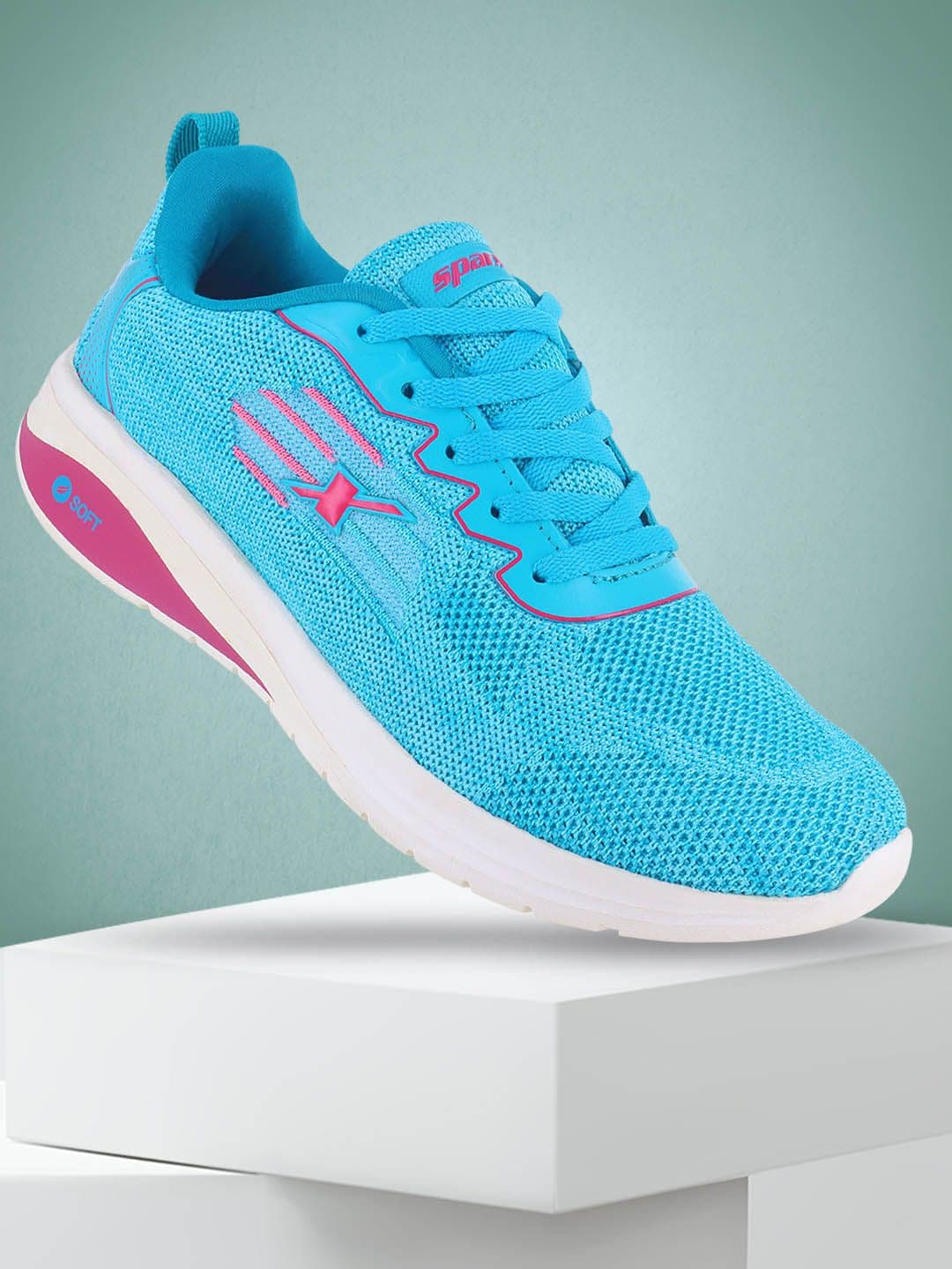 Sparx Women Mesh Lace-up Shoes - view 1