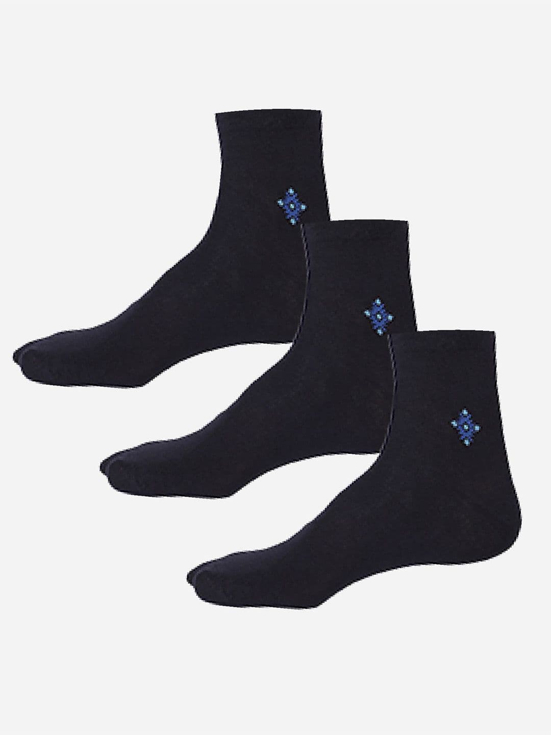 Bodycare Men Pack Of 3 Patterned Ankle - Length socks - view 1