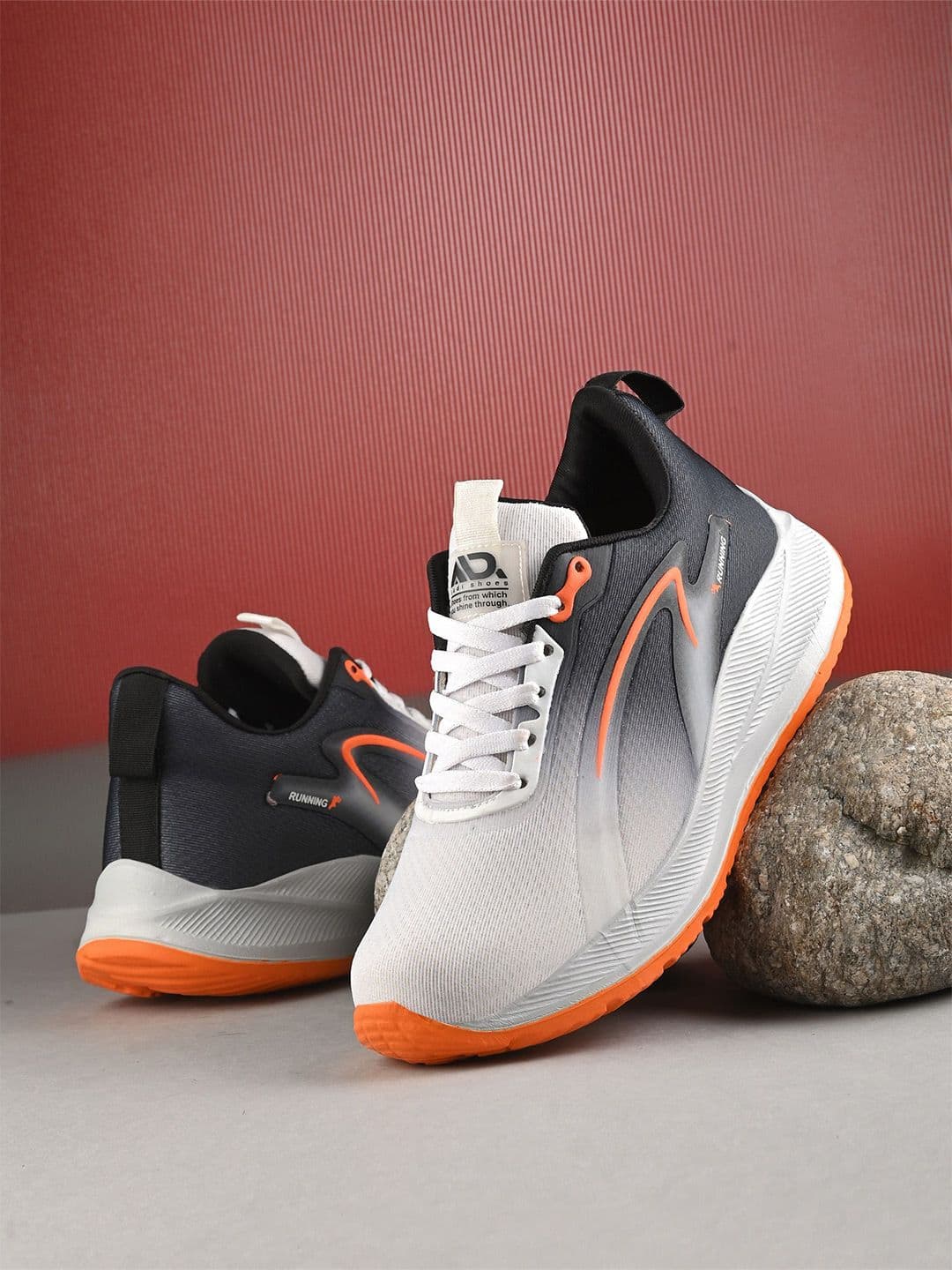 aadi Men Mesh Running Non-Marking Shoes - view 1