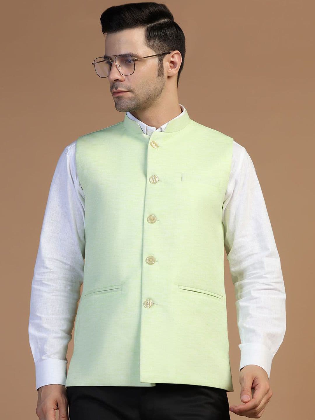 TAHVO Women Solid Nehru Jacket - view 1