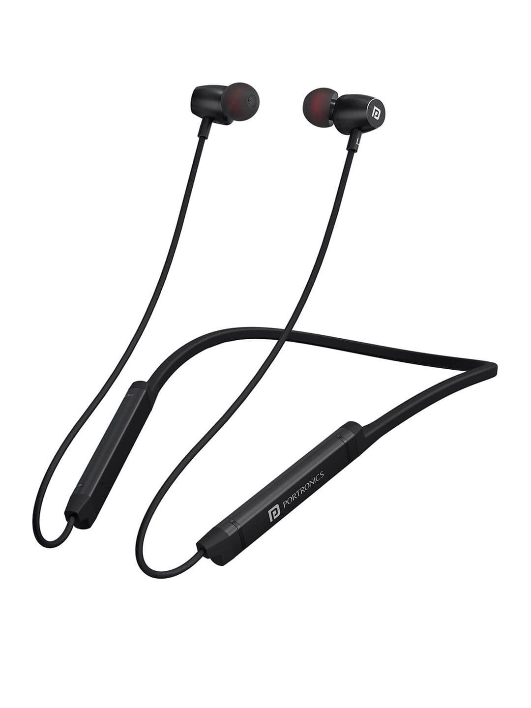 Portronics Over Ear Wireless Bluetooth Neckband With Mic