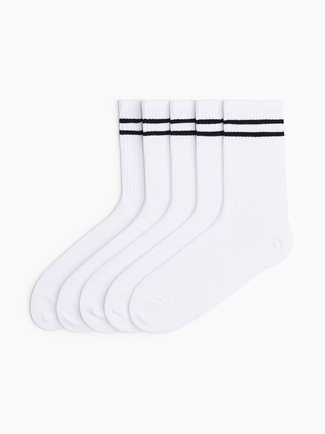 H&M MOVE Pack Of 5 Ankle-Length Sports Socks - view 1