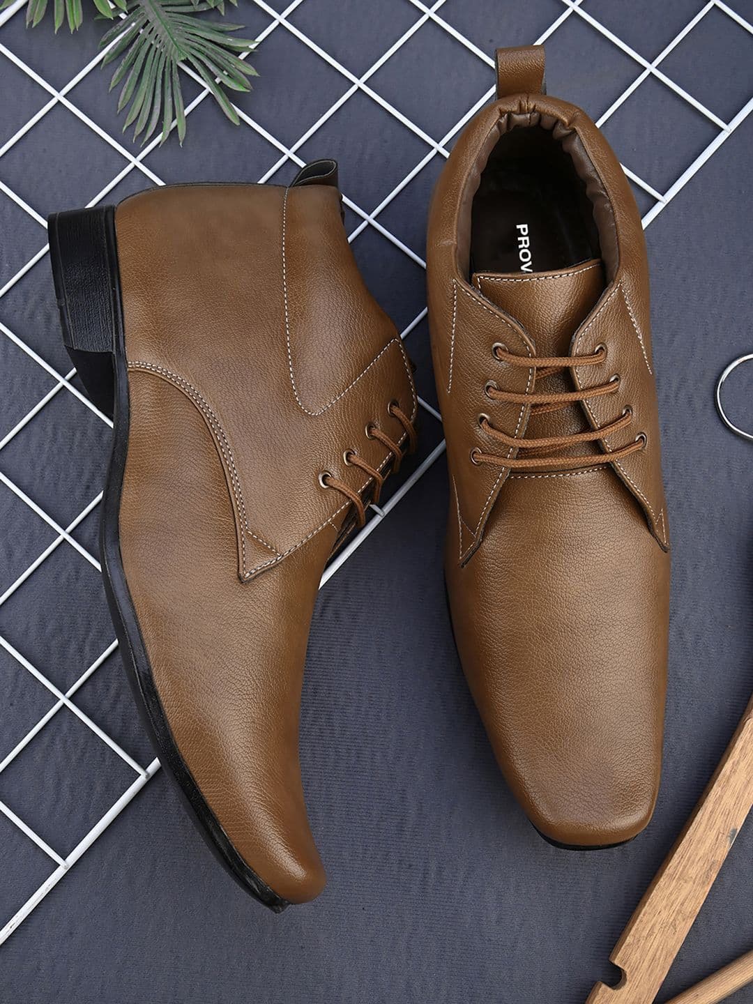 Provogue Men Leather Formal Derbys - view 1