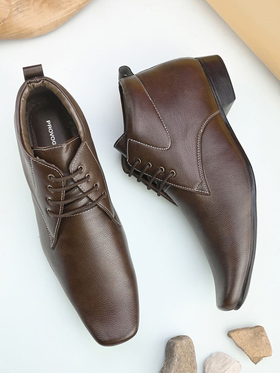 Provogue Men Leather Formal Derbys - view 1