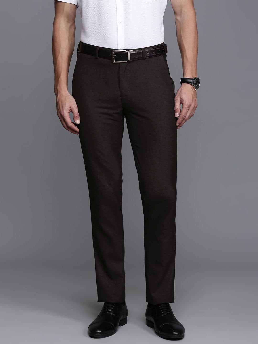 Raymond Men Slim Fit Formal Trousers - view 1