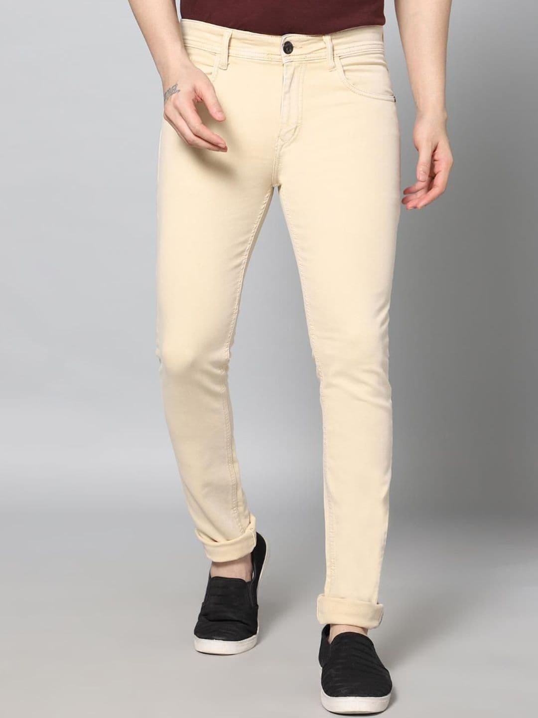 RJ Denim Men Slim Fit Stretchable Jeans - view 1