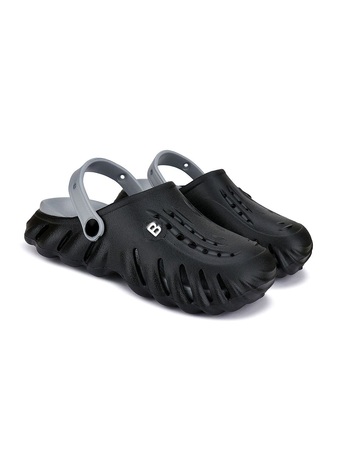 BERSACHE Men Textured Clogs - view 1