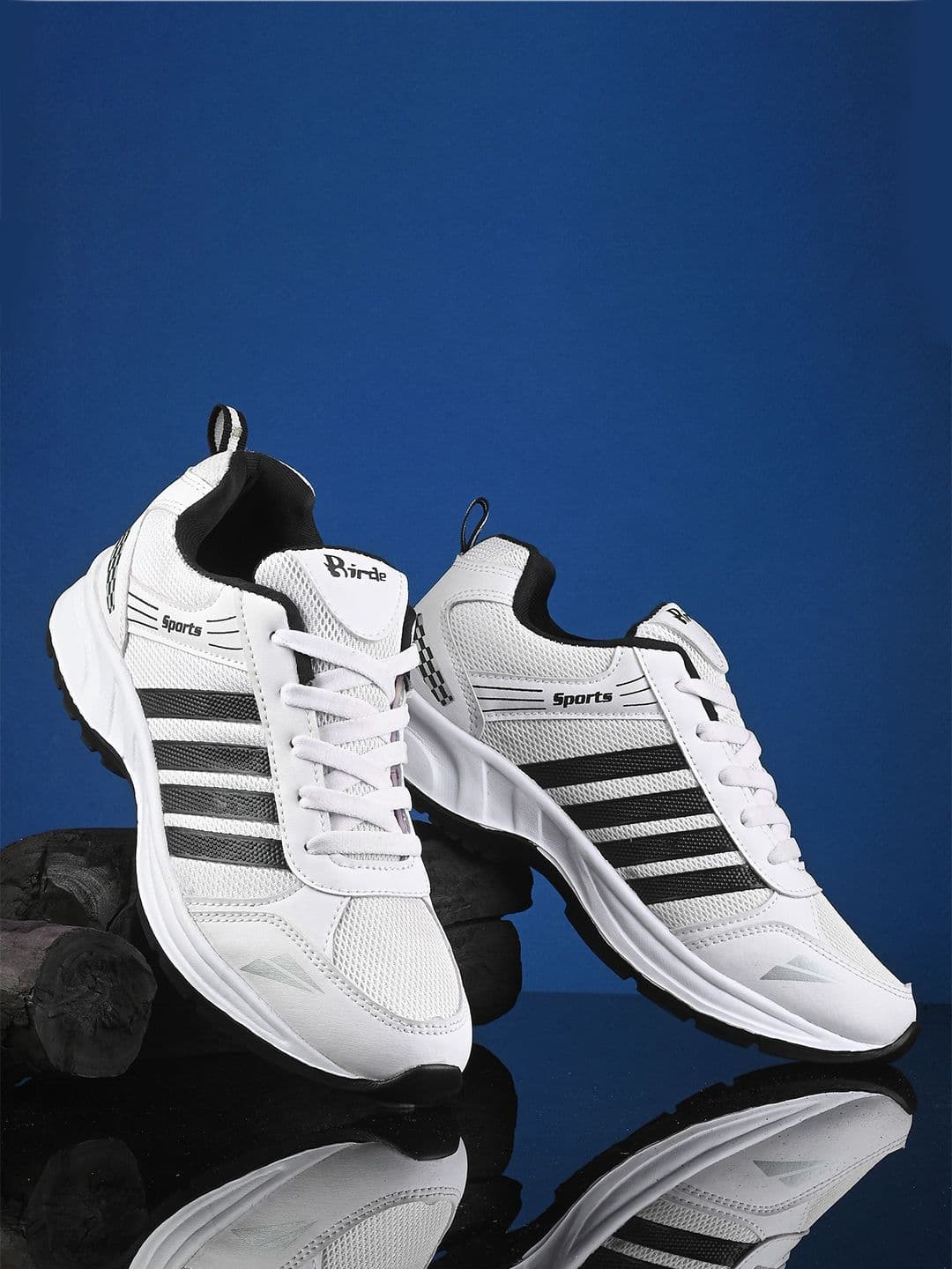 BIRDE Men Mesh Non-Marking Walking Shoes - view 1