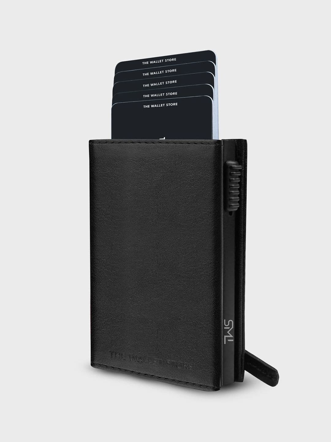 The Wallet Store Men Leather Three Fold Wallet - view 1