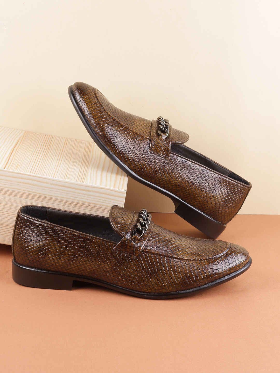 Mochi Men Leather Formal Loafers - view 1