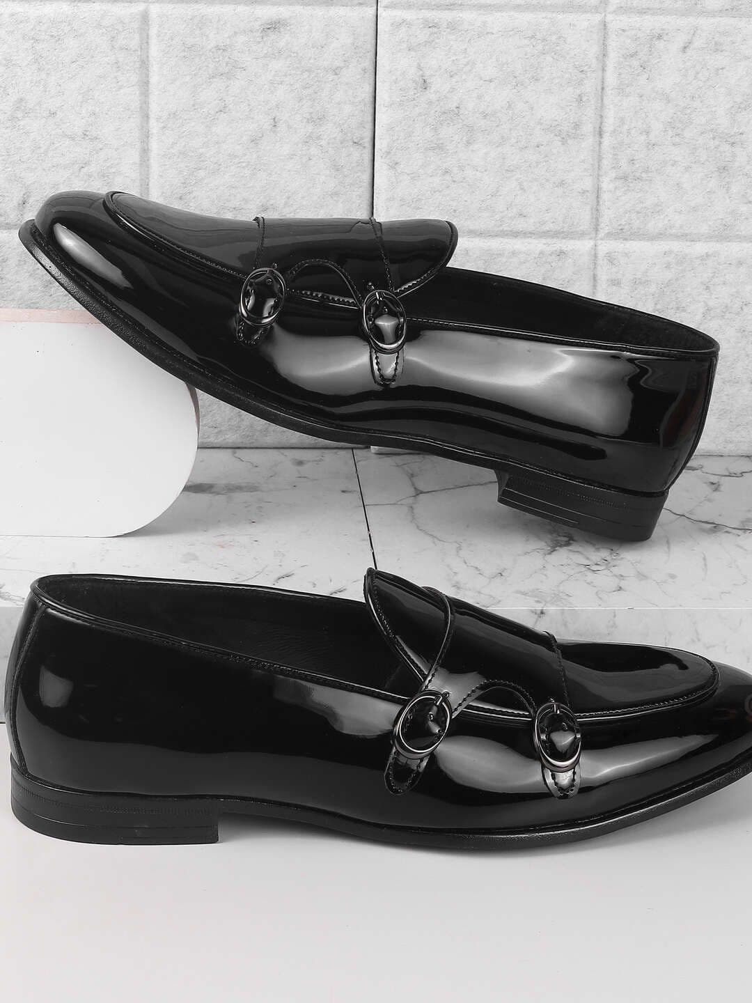 Metro Men Synthetic Formal Monk Shoe - view 1