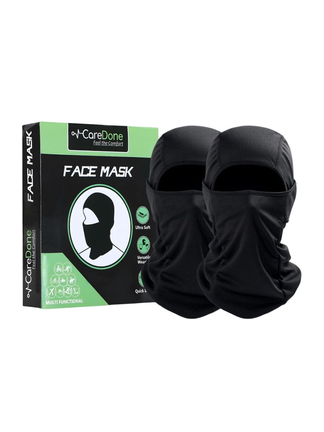 CareDone Men Pack Of 2 Bike Riding Dust Protection Headband - view 1