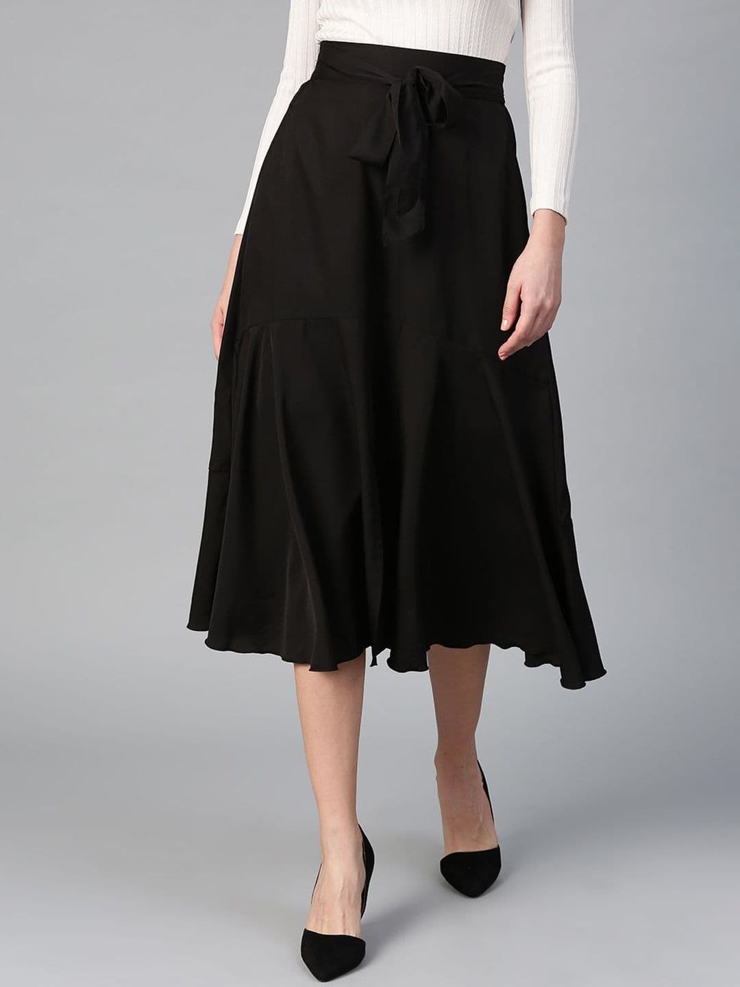 Bitterlime A-Line Midi Skirts - view 1