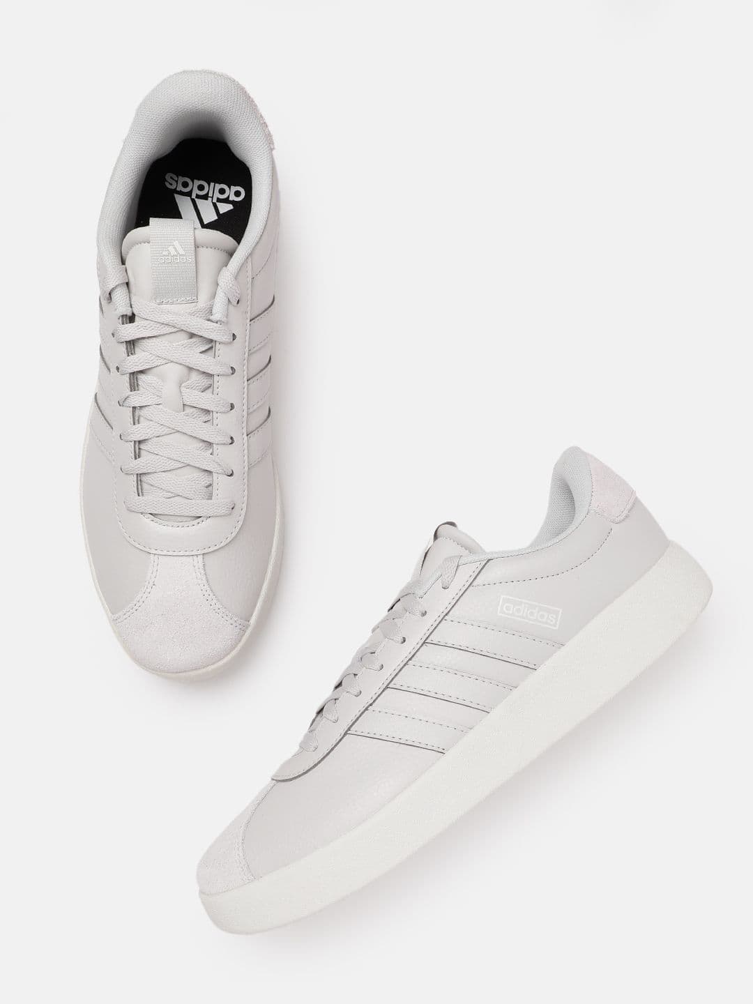 ADIDAS Men VL Court 3.0 IKD Leather Skateboarding Shoes - view 1