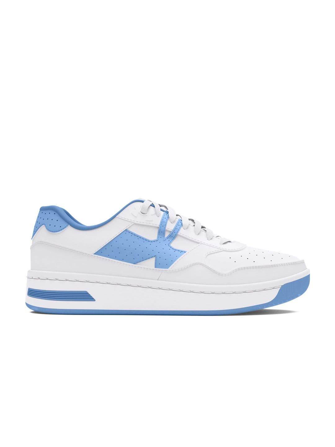 UNDER ARMOUR Women Court 96 Training or Gym Leather Shoes with Perforated Detailing - view 1