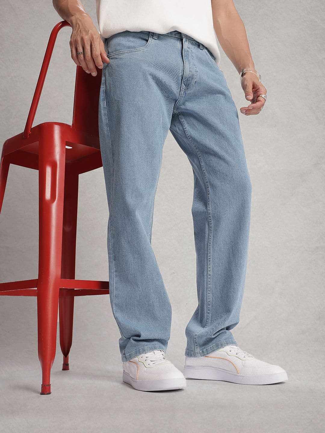 WROGN Men Anti Fit Stretchable Jeans - view 1