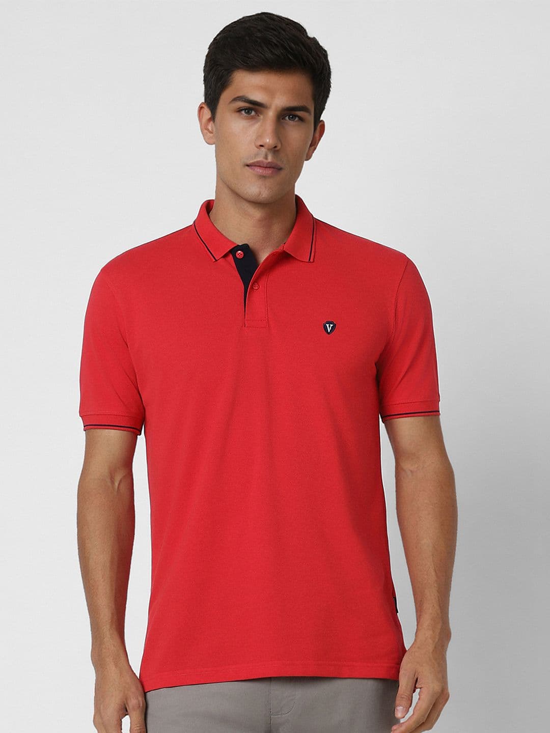 Van Heusen Sport Polo Collar T-shirt - view 1