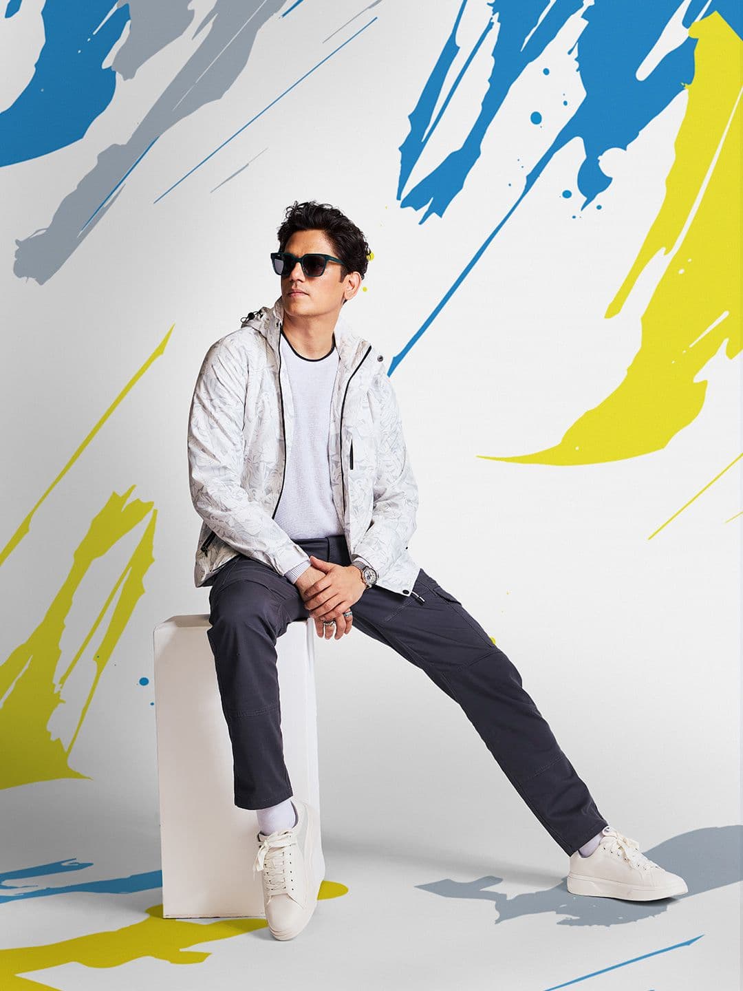 Crimsoune Club Men Lightweight Denim Jacket - view 1